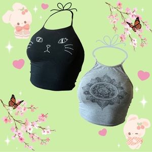 Brandy Melville cropped tanks